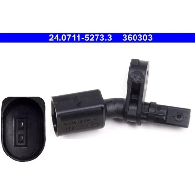 Bild av ABS givare, Sensor, hjulvarvtal, framaxel vänster, audi,seat,skoda,vw, 6Q0 927 803 A, B, WHT 003 861