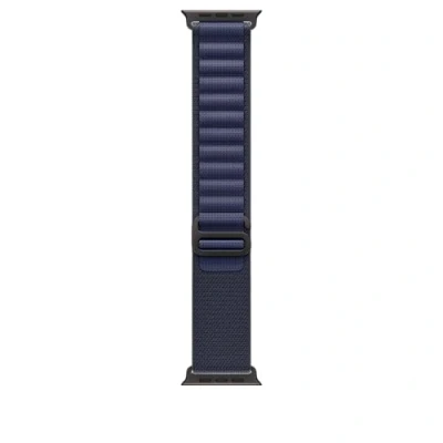 Bild av Apple 49mm Navy Alpine Loop  Large Black Titanium Finish