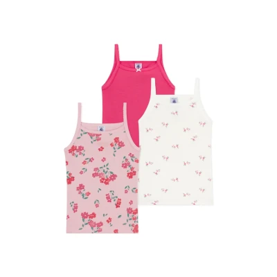 Bild av Petit Bateau 3 PACK Undertröja multicoloured för barn, Storlek: 140, Multi coloured