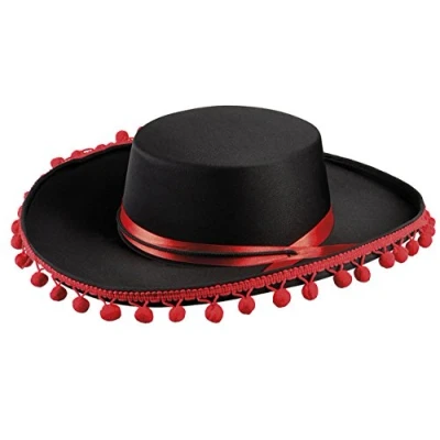 Bild av Boland 04264 Hatt Espagnol Deluxe, svart, män, Spanier, Torero, tjurkamp, huvudbonad, karneval, temafest