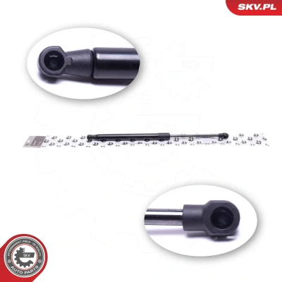 Bild av ESEN SKV 52SKV787 Vérin de coffre 455 385,5 côté conducteur ou passager RENAULT: Twingo 2, II Van / 3/5 portes