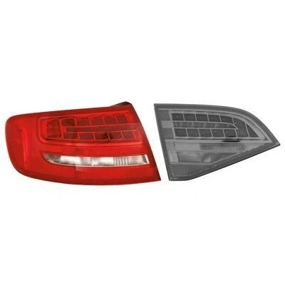 Bild av VAN WEZEL 0321935 Feu arrière gauche Partie extérieure LED sans porte lampe AUDI: A4 B8 Avant, Allroad