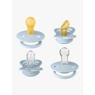 Bild av BIBS Try it Collection Napp 4 pack Latex/Silikon One Size, Baby Blue
