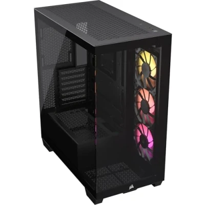 Bild av Boîtier PC tour moyenne en verre trempé CORSAIR 3500X ARGB Noir CC 9011278 WW