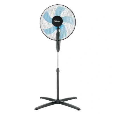 Bild av Ardes AR5ST40PN STEELO 40N 5 blad golvfläkt 40 cm basfläkt svängande med justerbar lutning 3 växlad tyst