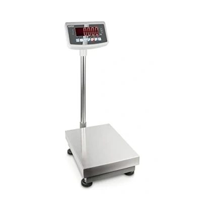 Bild av KERN plattformsvåg EFC (vägningsområde 150 kg, läsbarhet 10 g, vägplatta 60 x 50 14 cm, paketvåg, LED display) 100K 3L