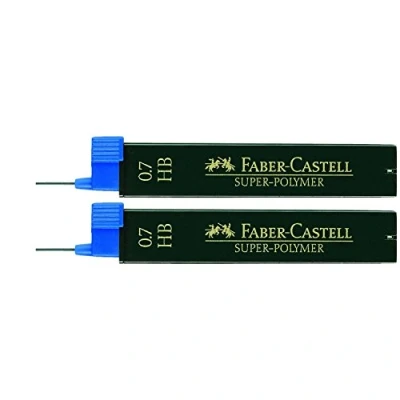 Bild av Faber Castell Blyertsfint bly superpolymer, 2x, 0,7HB, 1