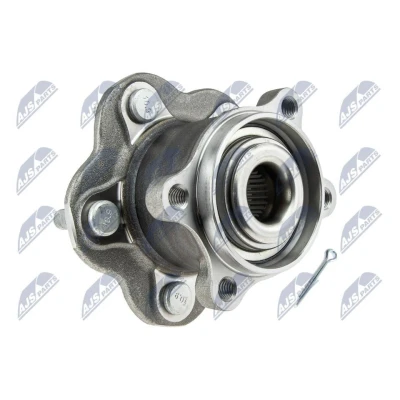 Bild av NTY KLT NS 078 Kit de roulements roue Essieu arrière, arrière gauche, droit avec moyeu NISSAN: Qashqai / Qashqai+2 I