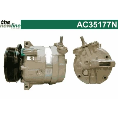 Bild av The NewLine AC35177N Compresseur De Climatisation V5 OPEL: Vectra B CC, Frontera SUV, Break, SAAB: 9 3 3/5 portes