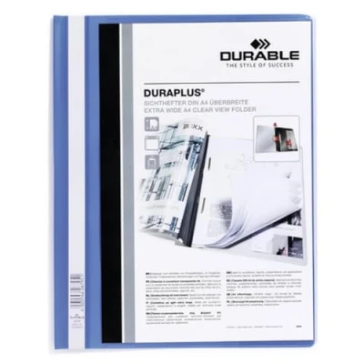 Bild av Durable 257906 Offertmapp DURAPLUS, blå, 25 stycken