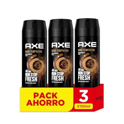 Bild av Axe Bodyspray Dark Temptation deodorant 150 ml 3 st