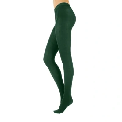 Bild av CALZITALY Kashmir Ullstrumpbyxor, varma vinterstrumpbyxor, tjocka tights, 150 Den, S, M, L, XL, XXL, 3XL, 4XL Italienska strumpbyxor, Smaragdgrönt, M