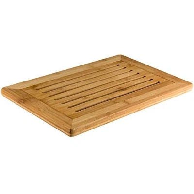Bild av Kesper Brot skärbräda, bambubräda, köksbräda, tillverkad av FSC® bambu, mått: 42 x 28 2 mm