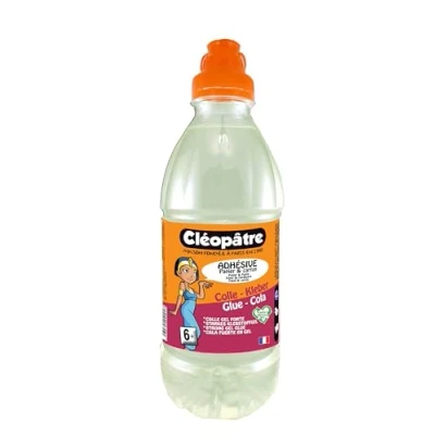 Bild av CLEOPATRE Transparent Lim Spel och hantverk Unisex Vuxen 500 ml Flaska