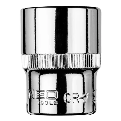 Bild av NEO TOOLS 08 422 Clé à douille 1/2 22 mm Acier chrome vanadium hexagonale