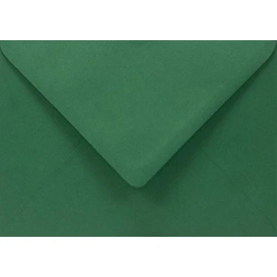 Bild av Netuno 25 kuvert mörkgrön DIN B6 125 x 175 mm 115 g Sirio Color Foglia bröllop födelsedag jul färgglada högkvalitativa eleganta inbjudningskuddar