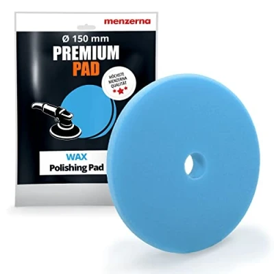 Bild av Menzerna 150 mm poleringssvamp röd gul grön blå polering skum dyna variant valbar! (150 Wax Foam Pad)