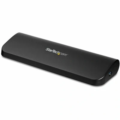 Bild av StarTech.com USB 3.0 dockningsstation med HDMI och DVI/VGA dubbel bildskärm universell laptopdocka Mac Windows kompatibel (USB3SDOCKHDV)