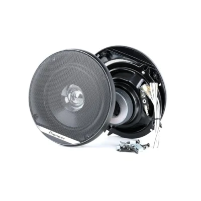 Bild av Pioneer TS G1330F 3 vägs koaxialhögtalare (250 W), 13 cm, kraftigt ljud, IMPP kon för optimal bas, 35 W ineffekt, 44 mm installationsdjup, svart, 2 högtalare