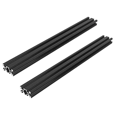 Bild av 2 stycken 300 mm 2040 V Slot europeisk standard anodiserad linjär skena 20 x aluminiumprofil för 3D skrivare gör det själv CNC maskiner uzw (300 mm)