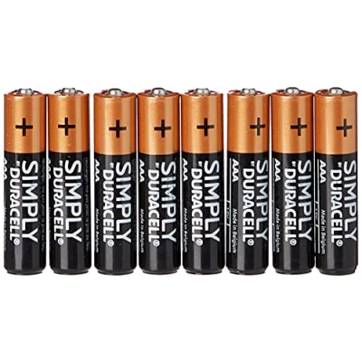 Bild av Duracell SIMPLY AAA batteri (MN2400/LR03) 8 pack