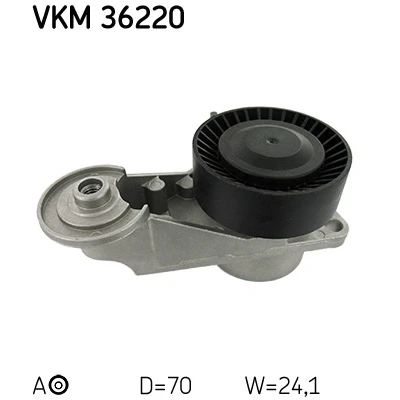 Bild av Flerspårsremssats SKF VKMA 36221