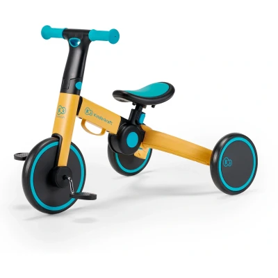 Bild av Kinderkraft 4TRIKE Trehjuling, Gul