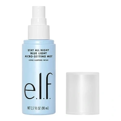 Bild av e.l.f. Stay All Night Blue Light Micro Setting Mist, Spray &amp; Skin Refresher för en matt finish, minskar överföringen av blått ljus, 2,7 Oz