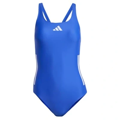 Bild av adidas Performance Stripes Cback Baddräkt Semi lucid blue violet tone, Storlek: 32, tone