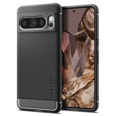 Bild av Spigen Rugged Armor Fodral kompatibel med Google Pixel 8 Pro Svart