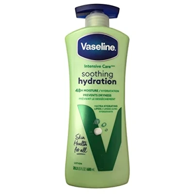 Bild av Vaseline Intensive Care With Aloe Soothe For Dry Skin Non Greasy Body Lotion 600 ml