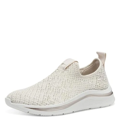 Bild av TAMARIS Comfort damsneakers, Beige, 41 EU, EU