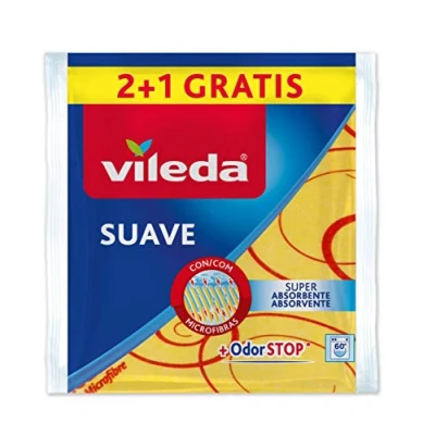 Bild av Vileda Set med 2 30% Microfiber + 1 gratis, 3 String