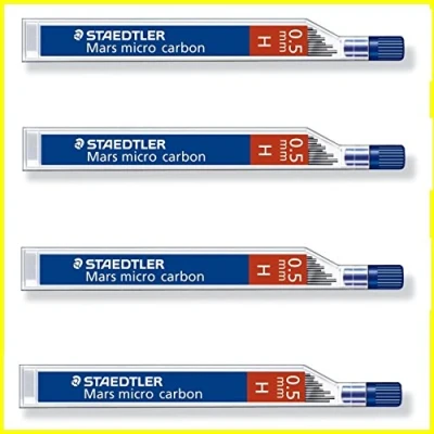 Bild av STAEDTLER Mars Micro Carbon Blyrefiller 250 0,5 mm H 4 rör (48 led)