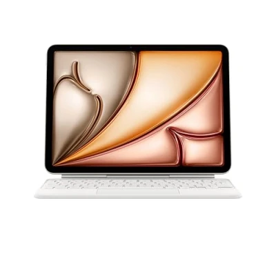 Bild av Apple Magic Keyboard for iPad Air M3 11&quot; White Tastatur &amp; Folio set Engelska Vit