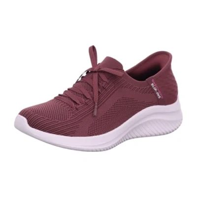 Bild av Skechers Ultra Flex 3.0 Briljant Pad dam Sneaker, Vinröd, 39.5 EU
