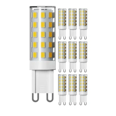 Bild av ledscom.de 10 st G9 LED lampor, varmvit (2800 K), 3,5 W, 485lm, 3 stegs dimmer