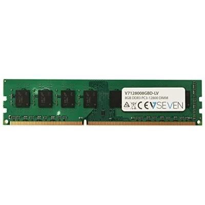 Bild av V7 V7128008GBD LV skrivbord DDR3 DIMM minne 8 GB (1 600 MHZ, CL11, PC3L 12800, 240pin, 1,35 V, låg spänning)