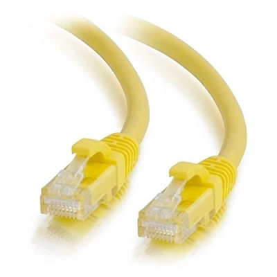 Bild av C2G 0,5 m Cat6 startad oskärmad (UTP) nätverkslapp kabel gul
