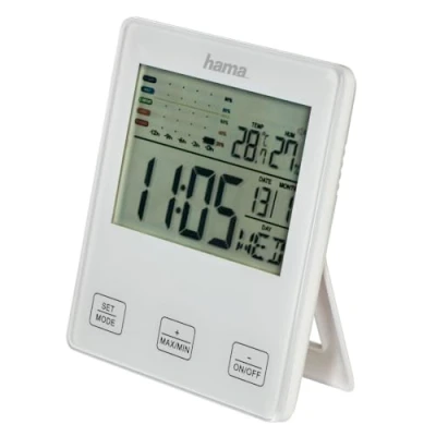 Bild av Hama TH 10 Värmehygrometer digital vit