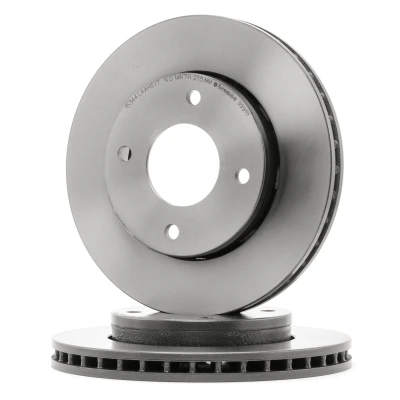 Bild av BREMBO COATED DISC LINE 09.9991.11 Disque de frein 256 24 4 ventilé l&#039;intérieur revêtu SMART: Forfour I, MITSUBISHI: Colt 6, VI CZC Cabriolet
