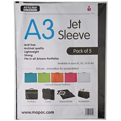 Bild av Artcare 15404001 A3 Jet Sleeve (PK 5), syntetiskt material, 46 x 0,1 35,5 cm