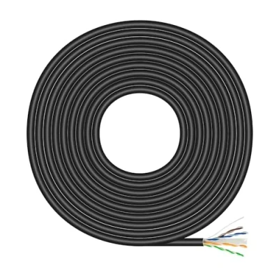 Bild av AISENS A135 0675 RJ45 Cat.6 UTP Rigid Cca AWG23, Svart, 100M