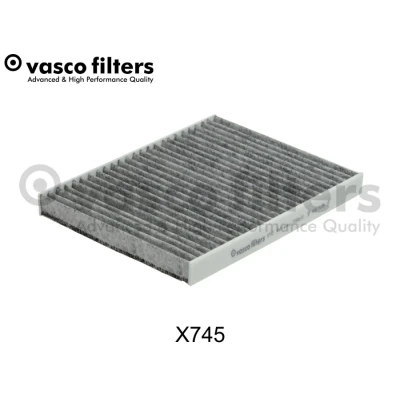 Bild av DAVID VASCO X745 Filtre d&#039;habitacle à charbon actif 237 190 22 FORD: FIESTA 6, 7, Ecosport Mk2