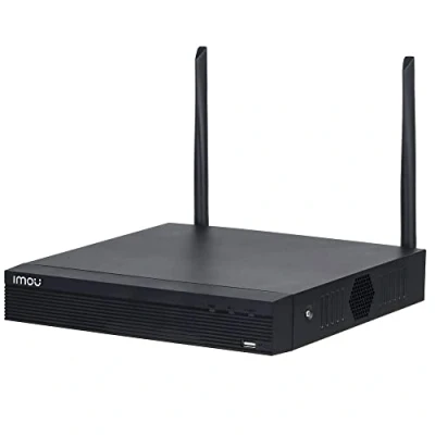 Bild av Imou NVR 8 canali Wi Fi. Registratore Continuo con predisposizione HDD Fino a 8Tb. Uscita Video HDMI e VGA. H.265. Portata Fi 100mt in Campo Aperto. WiFi 2x2 Mimo.