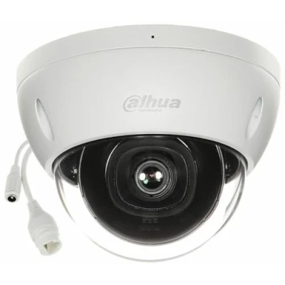 Bild av Dahua WizSense extern IP kamera med fast brännvidd 5MP Starlight WDR IK10 Audio IPC HDBW2541E S