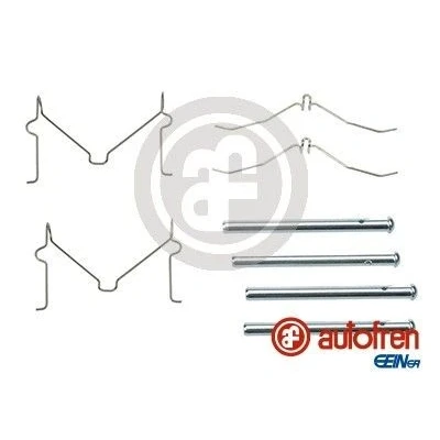 Bild av AUTOFREN SEINSA D42570A Kit d&#039;accessoires, plaquette de frein à disque MAZDA: FAMILIA 4, 323 C IV 3/5 portes, P V portes