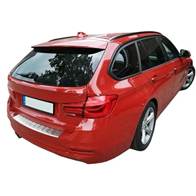Bild av Stötfångarskydd rostfritt stål matt kompatibel för BMW 3 serien F31 TOURING, BJ 20122019 med kantning premiumkvalitet från RECAMBO