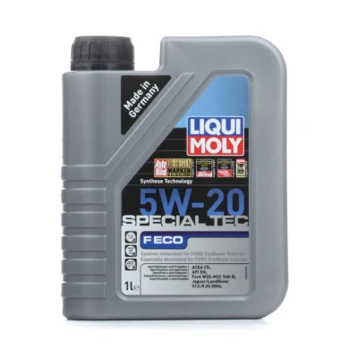 Bild av Liqui Moly Special Tec F ECO 5W 20 1I Huile moteur 3840 FORD: FIESTA 6, Ranger Mk3, FOCUS 3, TOYOTA: Yaris II 3/5 portes, III portes