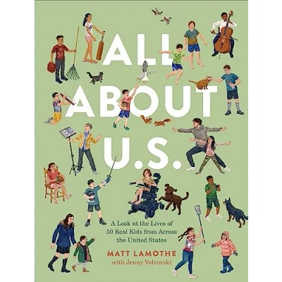 Bild av All about U.S.: A Look at the Lives of 50 Real Kids from Across United States